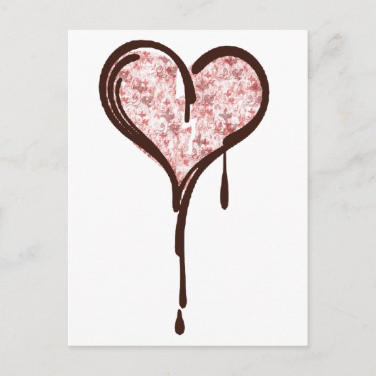 Carte Postale mon coeur (Devant)