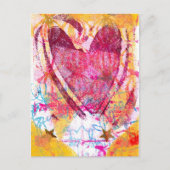 Carte Postale Mon coeur (Devant)