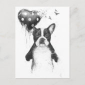 Carte Postale Mon coeur va boum (Devant)