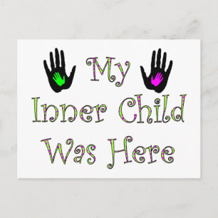 Carte Postale Mon Enfant Intérieur Était Là