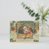 Carte Postale Mon espoir : que Père Noël puisse entrer pendant q (Debout devant)