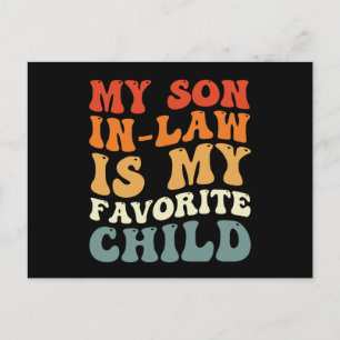 Carte Postale Mon Fils En Droit Est Ma Famille D'Enfants Préféré