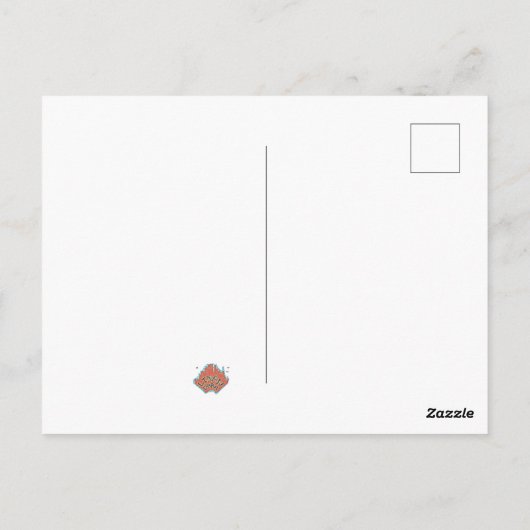 Carte Postale Mon futur chez soi dans l'espace (Dos)