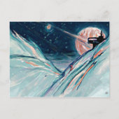 Carte Postale Mon futur chez soi dans l'espace (Devant)