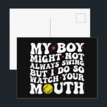 Carte Postale Mon Garçon Ne Chantera Peut-Être Pas Toujours, Mai<br><div class="desc">Mon Garçon Ne Chantera Peut-Être Pas Toujours, Mais Je Le Fais En Regardant Ta Bouche</div>