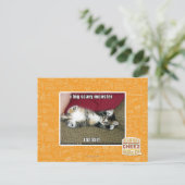 Carte Postale Mon grand monstre effrayant (Debout devant)