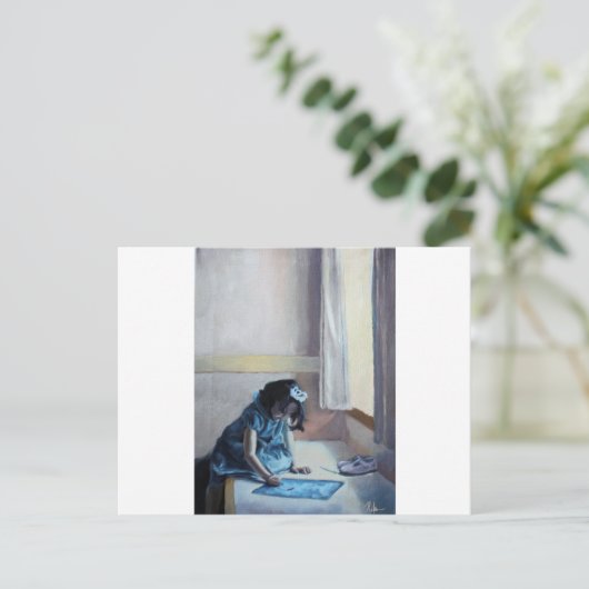 Carte Postale Mon heure (Debout devant)