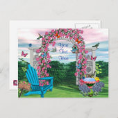 Carte postale Mon Jardin Garden (Devant / Derrière)