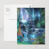 CARTE POSTALE MON JARDIN LUMINEUX DÉLIGHT (Devant / Derrière)