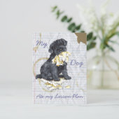 Carte Postale Mon Kerry a mangé mon plan de leçon (Debout devant)