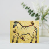 Carte Postale Mon Lascaux Horse (Debout devant)
