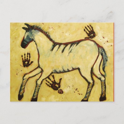 Carte Postale Mon Lascaux Horse (Devant)