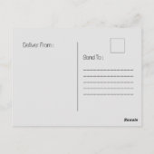 Carte Postale Mon meilleur ami (Dos)