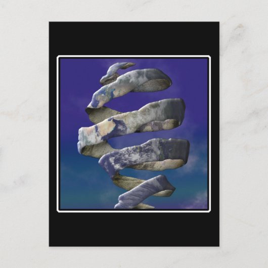 Carte Postale Mon monde se défait (Devant)