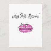 Carte Postale Mon Petit Macaron (Devant)