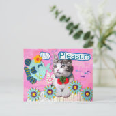 Carte Postale Mon plaisir - Vintage (Debout devant)