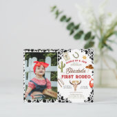 Carte Postale Mon Premier Cow-Boy de Rodéo  photo 1er Anniversai (Debout devant)