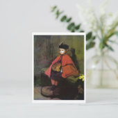 Carte Postale Mon premier sermon, John Everett Millais (Debout devant)