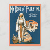 Carte postale Mon Rose de Palestine (Devant)