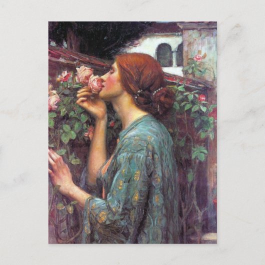 Carte Postale Mon Rose doux (Devant)