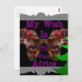 Carte Postale Mon souhait (Devant / Derrière)