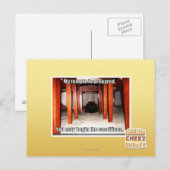 Carte Postale Mon temple est préparé. (Devant / Derrière)