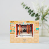 Carte Postale Mon temple est préparé. (Debout devant)