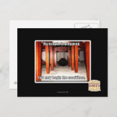 Carte Postale Mon temple est préparé. (Devant / Derrière)