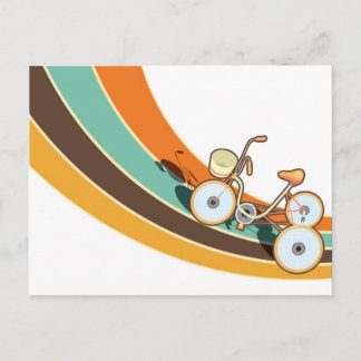 Carte Postale Mon vélo rétro