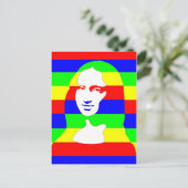 Carte Postale Mona coloré (Debout devant)