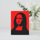 Carte Postale Mona coloré (Debout devant)