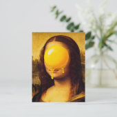 Carte Postale Mona Egg Yolk Funny (Debout devant)