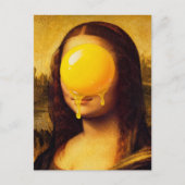 Carte Postale Mona Egg Yolk Funny (Devant)