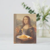 Carte Postale Mona et ses spaghetti (Debout devant)