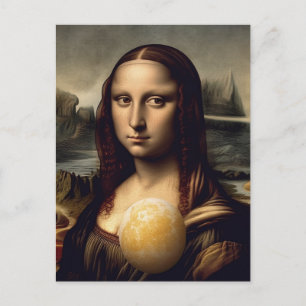 Carte Postale Mona et une planète