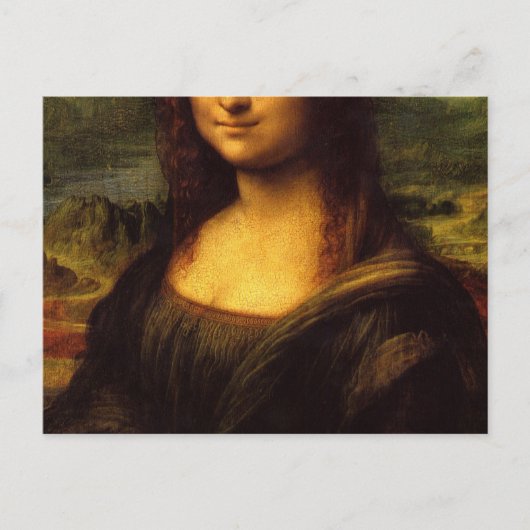 Carte Postale Mona Lisa (Devant)