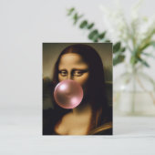 Carte Postale Mona Lisa (Debout devant)