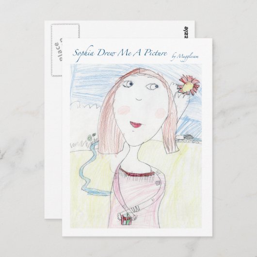 Carte Postale Mona Lisa (Devant / Derrière)