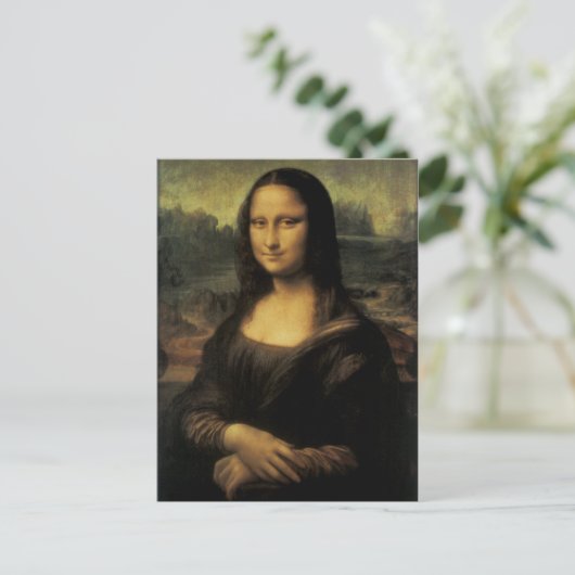 Carte Postale Mona Lisa (Debout devant)