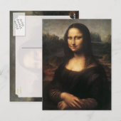 Carte Postale Mona Lisa (Devant / Derrière)