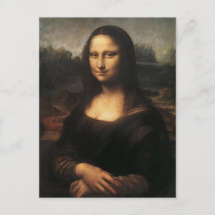 Carte Postale Mona Lisa