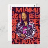 Carte Postale Mona Lisa (Devant / Derrière)