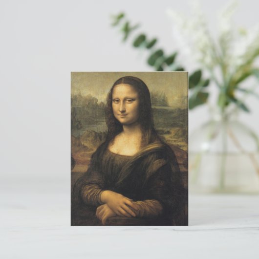 Carte Postale Mona Lisa (Debout devant)