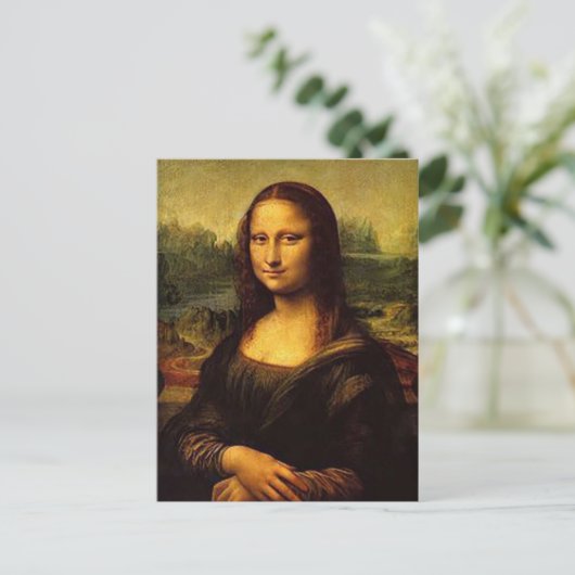 Carte Postale Mona Lisa (Debout devant)