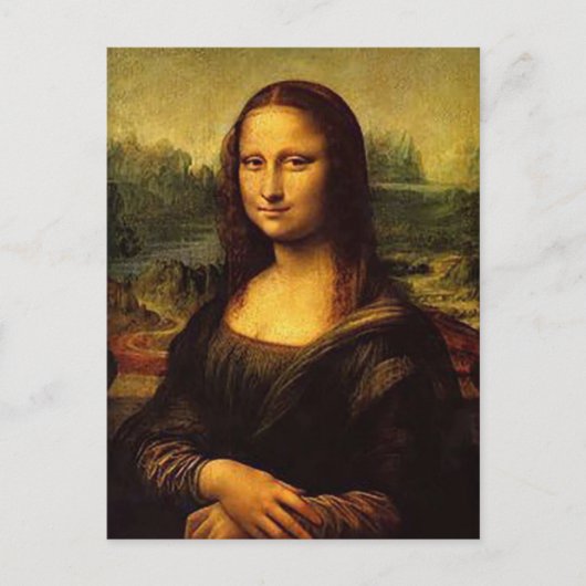 Carte Postale Mona Lisa (Devant)
