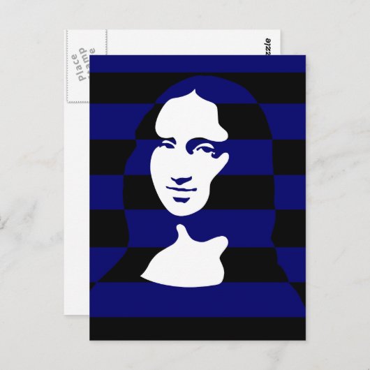 Carte Postale Mona Lisa (Devant / Derrière)