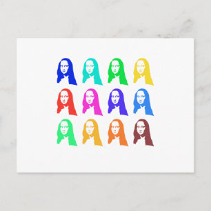 Carte Postale Mona Lisa