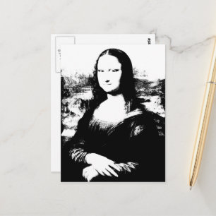 Carte Postale Mona Lisa