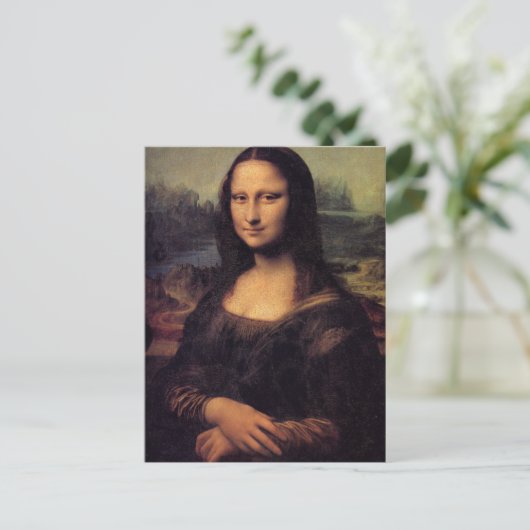Carte Postale Mona Lisa (Debout devant)