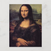 Carte Postale Mona Lisa (Devant)